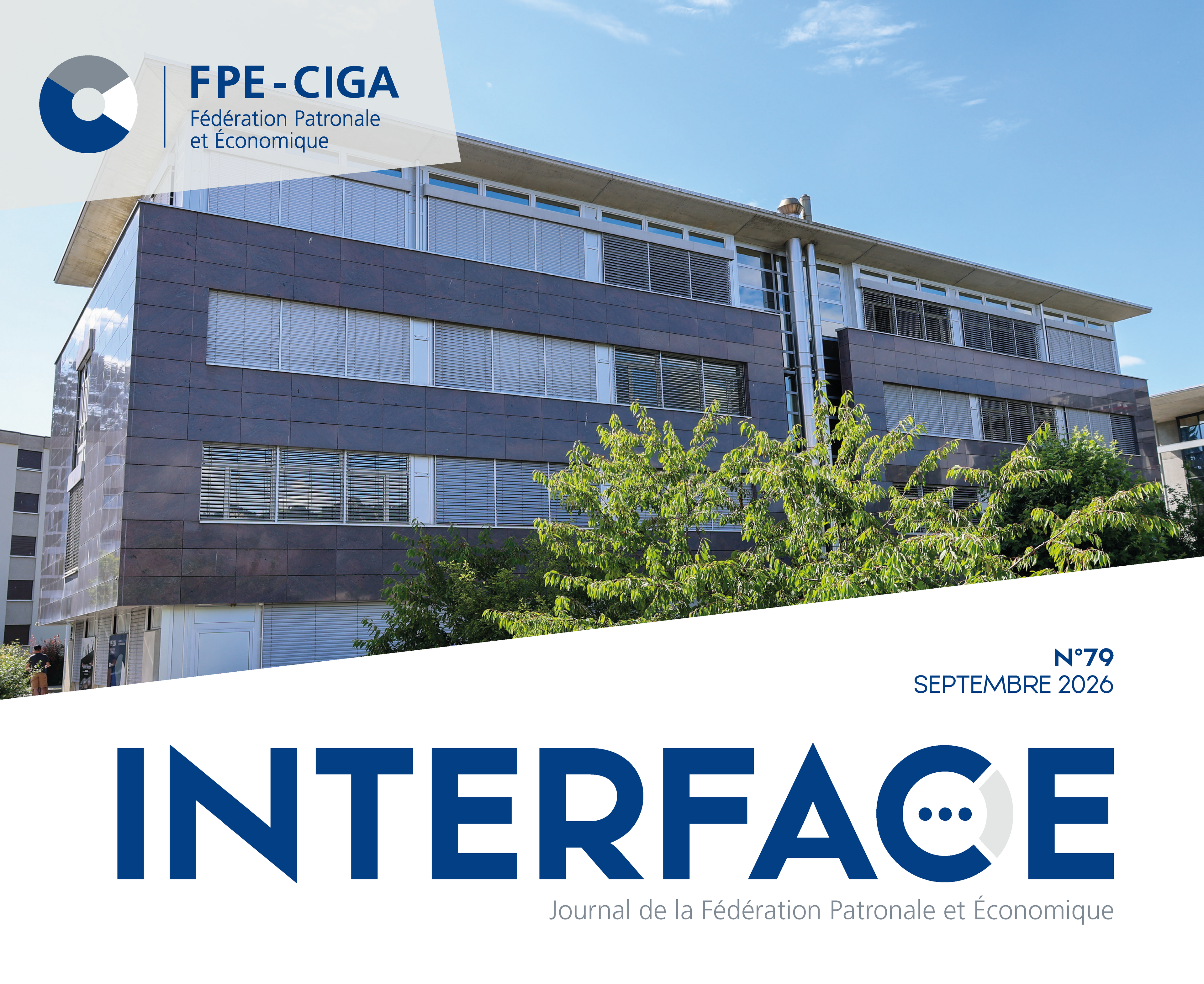 Le numéro de septembre de notre journal Interface est désormais disponible